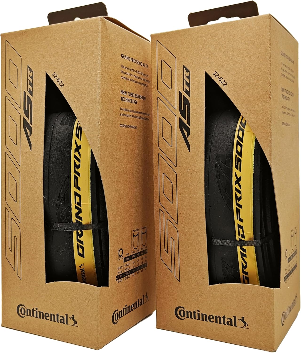 Grand Prix 5000 All Season 700x32 - Tubeless Ready with Black